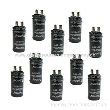 Aluminum Electrolytic Capacitors with 10 to 100 and 160 to 400V Rated Voltage